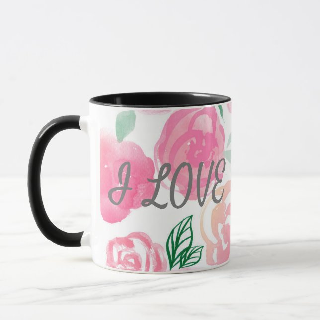 15oz caneca feita sob encomenda combinado do café (Esquerda)