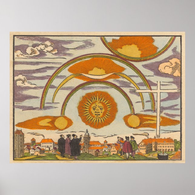16º centavo. Fenômeno Celestial - Impressão de Art (Frente)