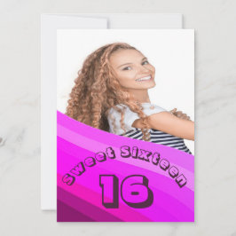 16º Convite de Aniversário para a Bola de Disco Mo