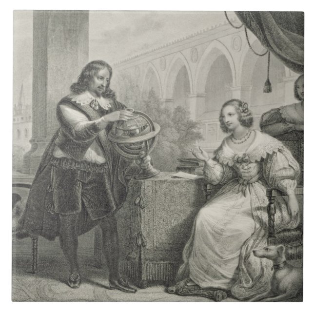 1626-89) rainhas de Christina (da suecia, de uma (Frente)