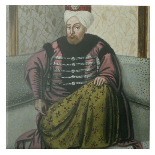 1642-93) sultões IV de Mahomet (Mehmed) (1648-87, (Frente)