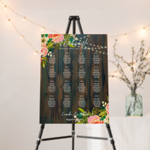 16 GRÁFICO DE ASSENTAMENTO FLORÍFICO Rosa-Rústico