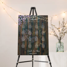 16 Mesa GRÁFICO DE COSTAS DA WISTERIA