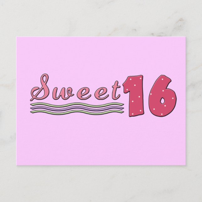 16.o Convite de Aniversário (Frente)