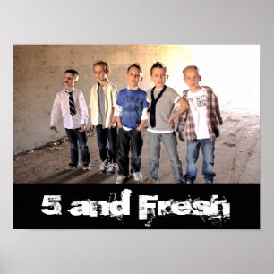 16" X12" 5 e poster fresco do túnel!