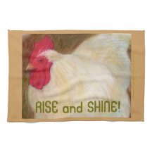 16" x 24" toalha de cozinha da galinha