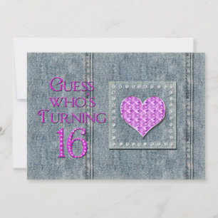 16o Convite de aniversário, JeanPocket,