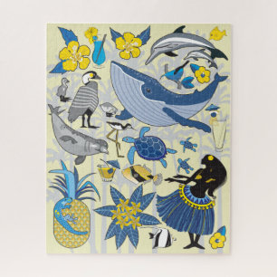 16x20 Adoro Quebra-cabeça Havaí para Pessoas Color