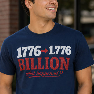1776 a 1,776 Bilhões de Camisa