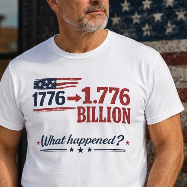 1776 a 1,776 Bilhões de Camisa – O Que Aconteceu?  (Criador carregado)
