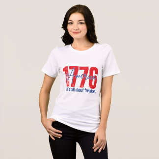 1776 É Tudo Sobre Liberdade Patriótica EUA