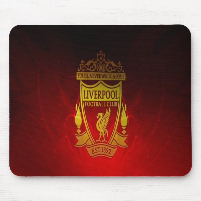 17 Liverpool FC logo Accessories Mouse Pads (Frente)