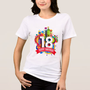 18ª Parabéns, Três-Blend Girl T-shirt