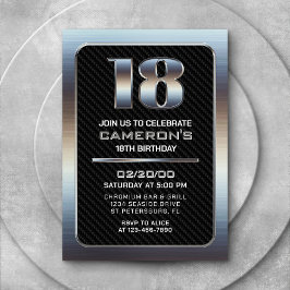 18º Convite de Aniversário do Menino