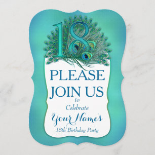 18º Convites de Aniversário