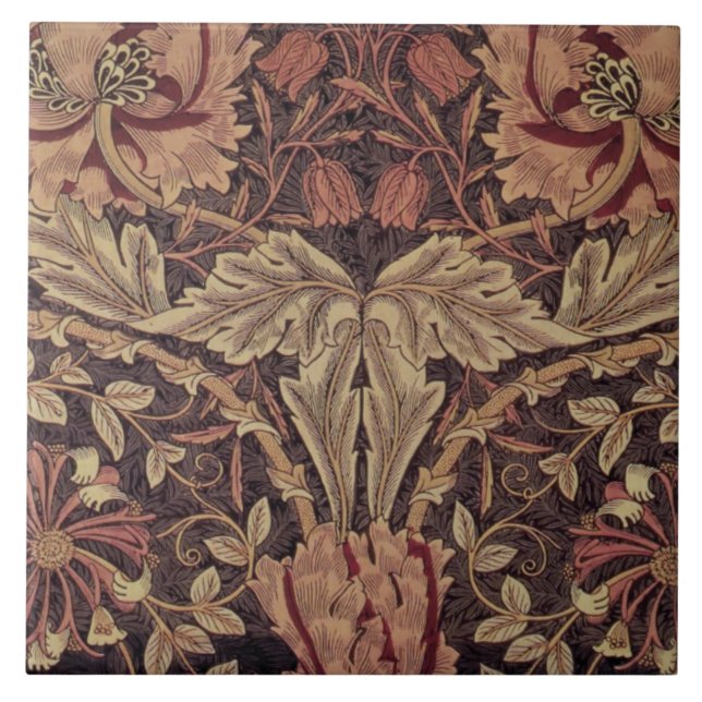 1876 Vintage William Morris Honeysuckle (Frente)