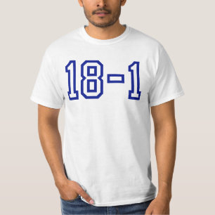18-1 camisa de t