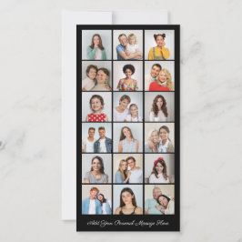 18 Colagem de Fotos Adicionar Seu Próprio Cartão D