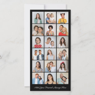 18 Colagem de Fotos Adicionar Seu Próprio Cartão D