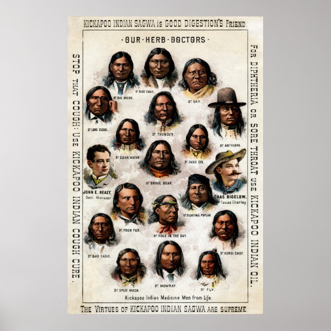 19º C. Poster de medicina indiana (Frente)