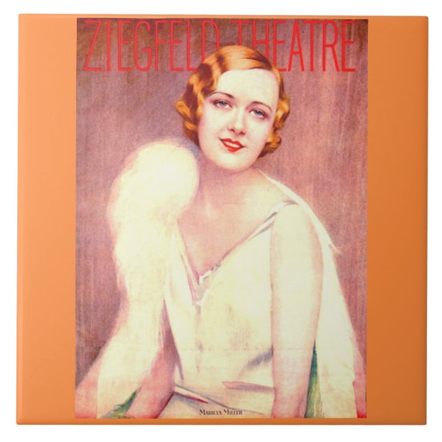 1928 cobrir do Teatro Ziegfeld Marilyn Miller (Frente)