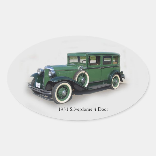 1931 Silverdome 4 Door adesivo (Frente)