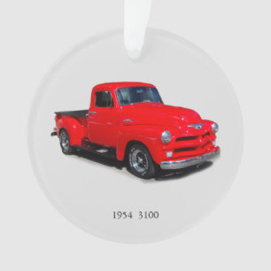 1954 3100 ornamento acrílico de caminhão de leva
