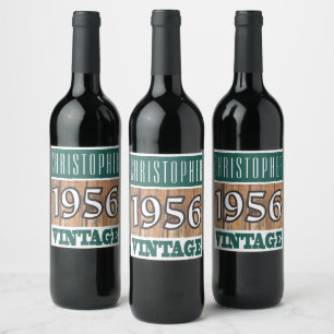 1956 — Ano do rótulo do vinho de nascimento