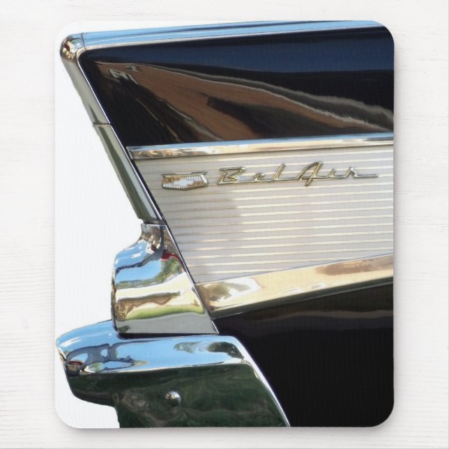 1957 aleta de cauda do Bel Air de Chevy - Mousepad (Frente)