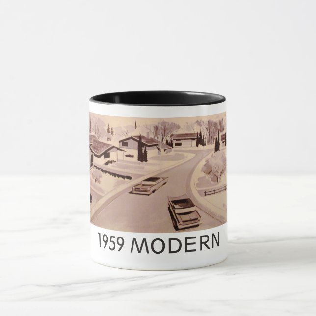 1959 genuínos caneca residencial modernista (Centro)