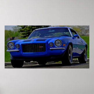 1972 Chevrolet Camaro RS Poster