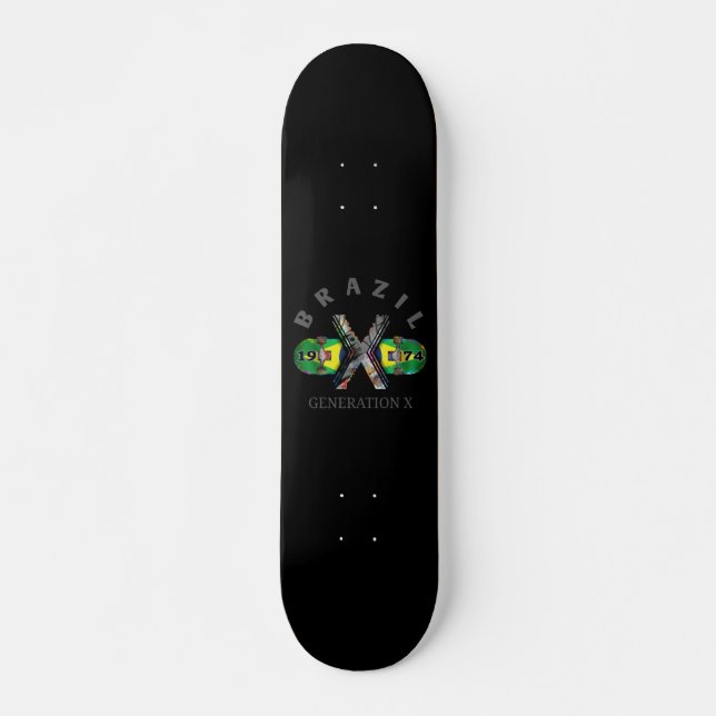1974 Generation X Brazilian Skateboard (Frente)
