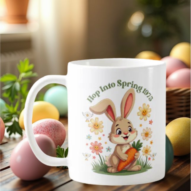 1975 - Caneca de café coelho-Primavera (Criador carregado)