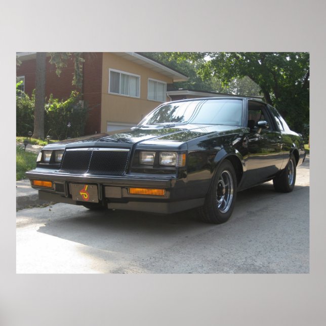1986 Buick Grand National Poster (Frente)