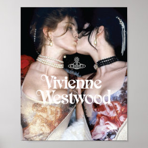 1991 Poster vintage Vivienne Westwood Girl Kiss