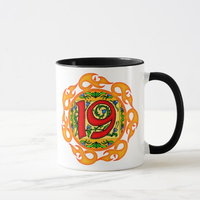 19o Caneca dos presentes de aniversário (Direita)