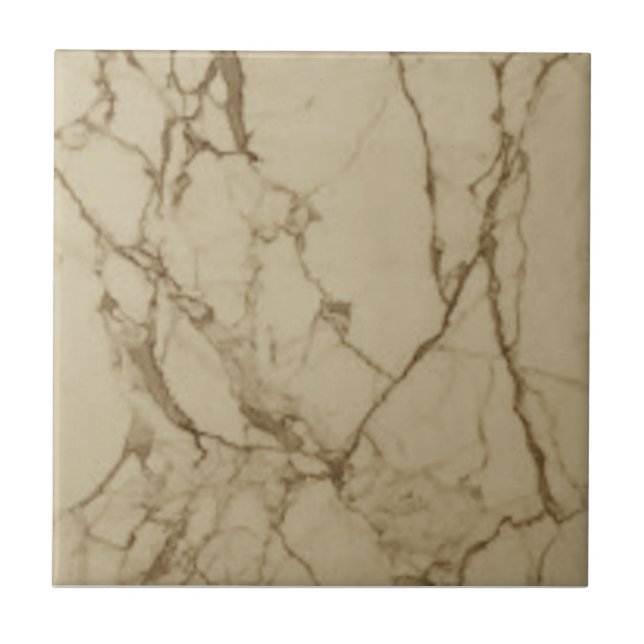 1 0f 3 Sepia Faux Marble 4.5 & 6" Wall Backsplash (Frente)