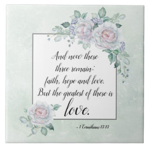 1 amor da esperança da fé do 13:13 dos