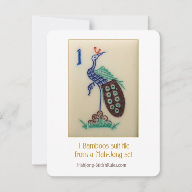 1 azulejo do terno dos bambus - cartão explicativo (Frente)