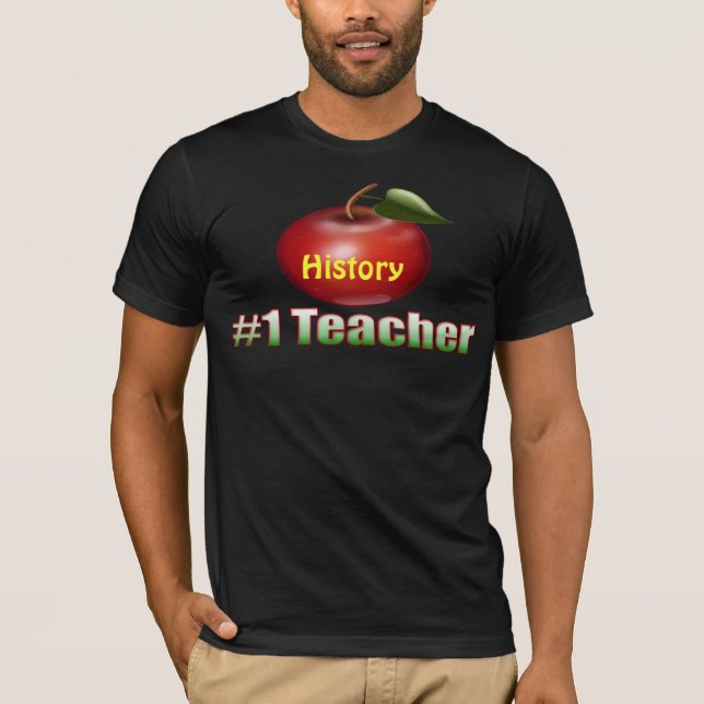 #1 camisa customizável do professor T (Frente)