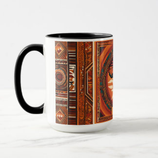 1 caneca de estilo africana