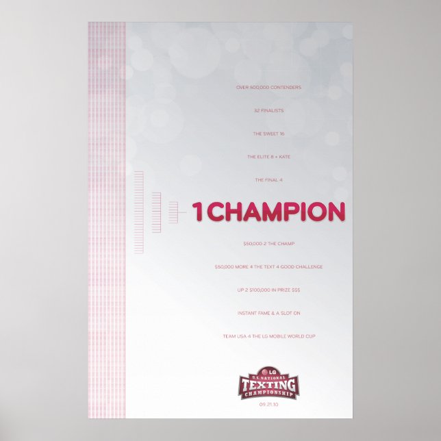 1 Champion Poster (Frente)