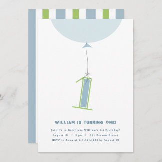 #1 Convite para Primeiro Aniversário do Balão