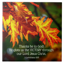 1 Corinthians 15:57 Obrigados sejam a Deus!