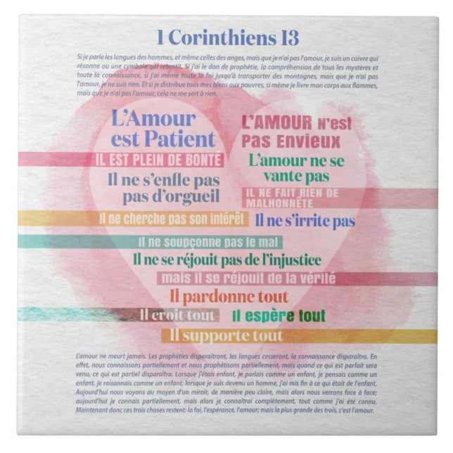 1 Corinthiens 13, Hymne à l’Amour (Frente)