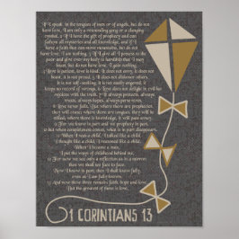 1 Corintianos 13 Poster