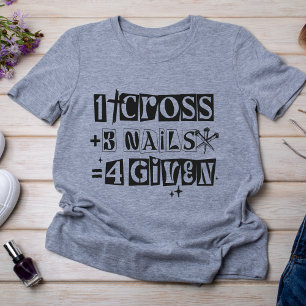 1 cruz 3 Unhas Fordado Páscoa Trendy Black