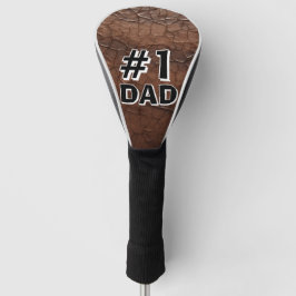 #1 Dad Leather-look