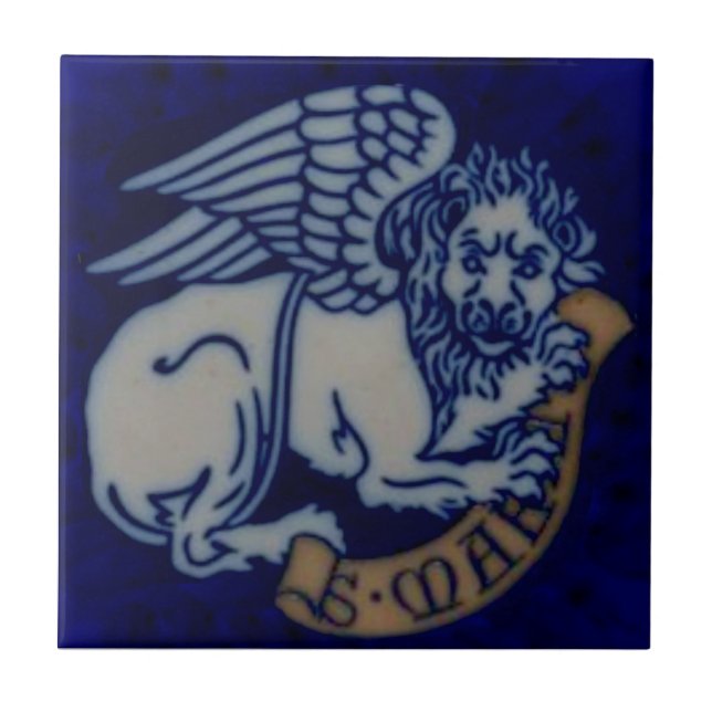 1 de 4 Ruas evangelistas Marca Lion Winged Reprodu (Frente)