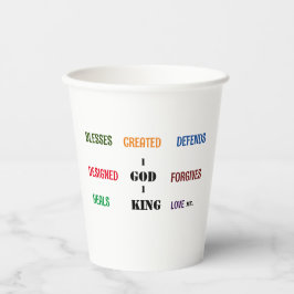 " 1 DEUS 1 DEUS I DEUS ME CONCEBEU" Latte Mug